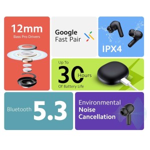 هدفون داخل گوش بی سیم شیائومی مدل REDMI BUDS 4 ACTIVE